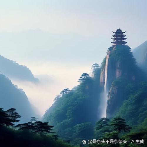 江西廬山 匡廬奇秀甲天下，云海飛瀑醉人心